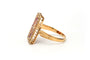 Bague 50 Bague en or jaune sertie de rubis et de perles 58 Facettes 22204