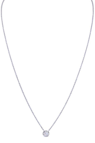 Collier COLLIER DIAMANT SOLITAIRE 1.19 CARAT 58 Facettes 078001