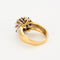 Bague 50 Bague "Chardon" or jaune et diamants 58 Facettes GU20
