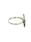Bague 55 Bague Or Blanc 14K Saphir et Diamants 58 Facettes