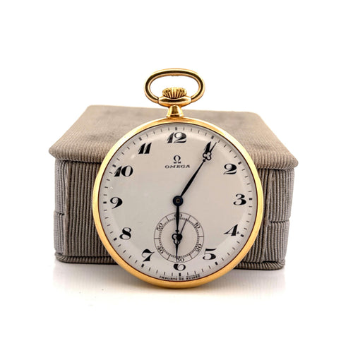 Montre OMEGA - Montre de poche or jaune 58 Facettes