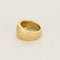 Bague 51,5 Bague jonc en or jaune et diamants 58 Facettes CRE0314