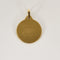 Pendentif Augis - Médaille d'amour - Pendentif en Or jaune, rubis et diamants 58 Facettes B250684