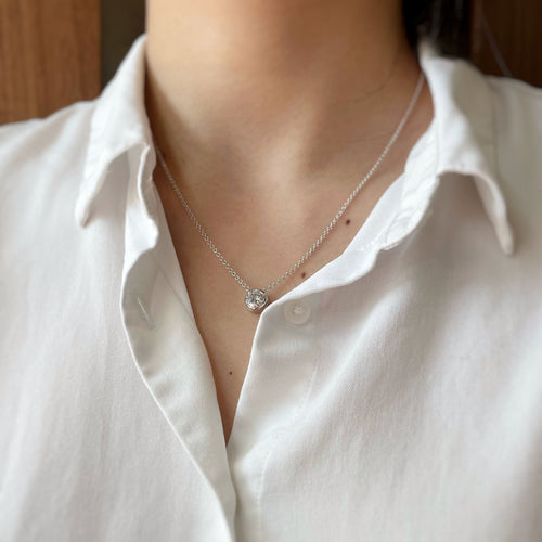 Collier Collier Pendentif - Diamant 1,30 carat G VS2 58 Facettes 240237R-240284R