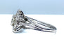 Bague 49.0 Bague marguerite en or blanc 18 carats en diamants 58 Facettes AB259