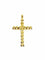Pendentif Pendentif croix en or jaune 58 Facettes