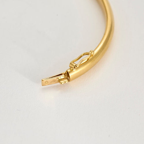 Bracelet Bracelet Rigide Rivière or jaune diamants 58 Facettes LP1054