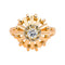 Bague 56 Bague Or rose, Or blanc Diamant 58 Facettes 4830442CN