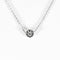 Collier COLLIER LA BRUNE ET LA BLONDE SAUTOIR 5 DIAMANTS 58 Facettes M8927