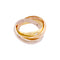 Bague 51 Bague Cartier, "Constellation", trois ors et diamants. 58 Facettes 34820