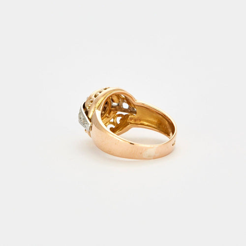 Bague 54 BAGUE DES ANNEES 40-50 58 Facettes 31300584