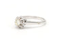 Bague 53 Bague Art Déco en or blanc sertie d'un diamant 58 Facettes B605