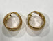 Boucles d'oreilles Boucles d’oreilles créoles ciselées 3 ors 58 Facettes