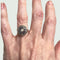 Bague SORTIJA ART DECÓ ÉPOCA 1930-35 de ORO y PLATINO con DIAMANTES y ZAFIROS 58 Facettes A2427 (469)