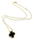 Pendentif VAN CLEEF & ARPELS - Pendentif Alhambra vintage Onyx 58 Facettes