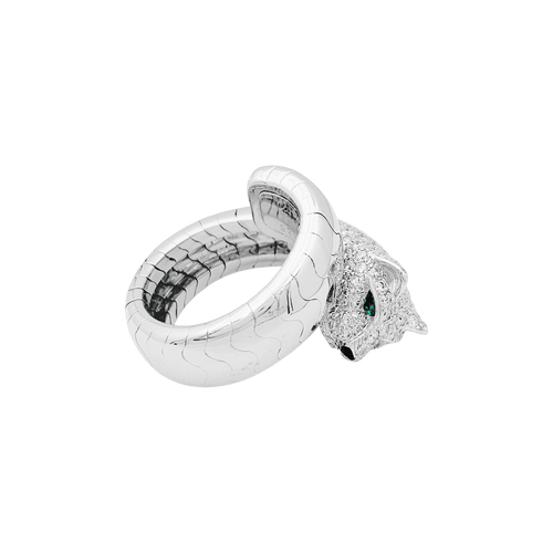 Bague 54 Bague CARTIER, "Lakarda", or blanc, diamants. 58 Facettes 34621