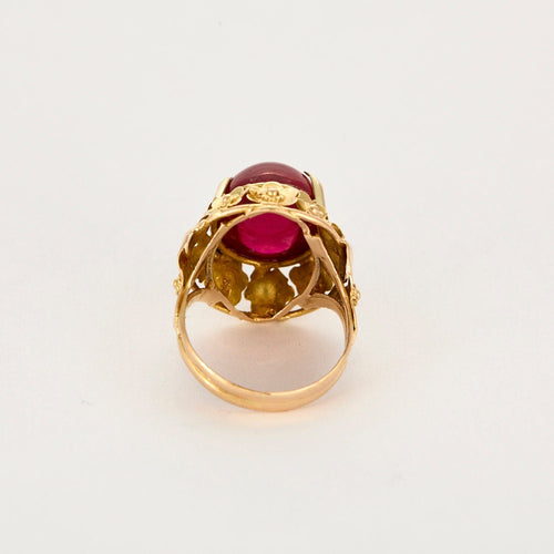 Bague 53 Bague Or Jaune Rubicelle 58 Facettes LP1260/BET