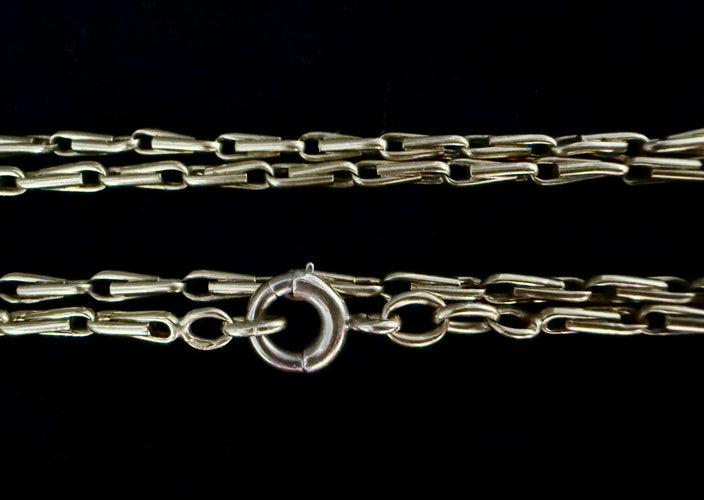Collier Collier en or jaune de 38 cm 58 Facettes
