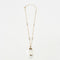 Collier Collier or jaune Pendentif Cristal de roche 58 Facettes 1589