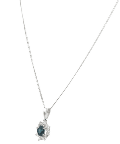 Collier Collier diamants & saphirs 58 Facettes 4046