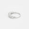 Bague 53 Alliance or blanc diamants 58 Facettes LP999/13