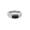 Bague 53 Bague jonc onyx et diamants 58 Facettes GU259