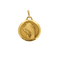 Pendentif Augis - Médaille religieuse en or jaune 58 Facettes MONTE0380X2