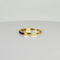 Bague 56 Bague en or jaune avec saphirs bleu foncé 58 Facettes 2505017