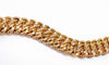 Bracelet Bracelet or jaune maille américaine 58 Facettes Bra.US.1430