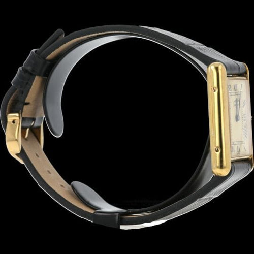 Montre Cartier Montre Tank Vermeil 58 Facettes MT43315