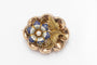Broche Broche de style Biedermeier en émail et perle, Allemagne, première moitié du XIXe siècle 58 Facettes 9526A