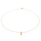 Collier Ginette NY Collier Pendentif Bliss Mini On Chain Or rose 58 Facettes 2682449CN