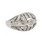 Bague 55 Bague Or blanc Diamant 58 Facettes 3383918CN