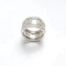 Bague 54 BULGARI - Bague Parentesi or blanc et diamants 58 Facettes BUL-RI-PAR-WG-DI