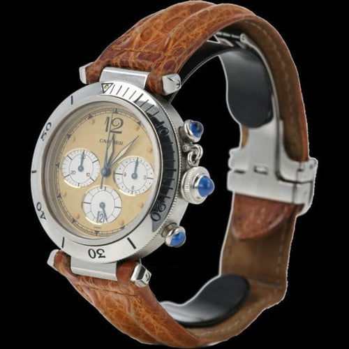 Montre Cartier Montre Pasha De Cartier 38Mm 58 Facettes MT44160
