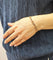 Bracelet Bracelet or rose diamants et rubis 58 Facettes Brac.rub.dt-1480