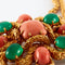 Boucles d'oreilles VAN CLEEF & ARPELS - Parure "Delphe Collection" Corail et chrysoprase 58 Facettes DV0332-5
