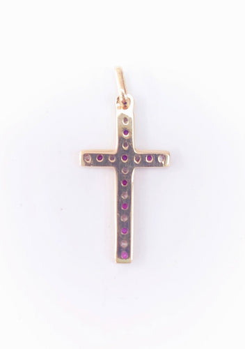 Croix diamant et rubis 58 Facettes CRX.DT.RUB-1199