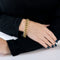 Bracelet BRACELET GOURMETTE MAILLES RONDES OR 58 Facettes 34200351