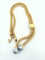Collier Collier maille popocorn à pompom en or 18 carats 58 Facettes