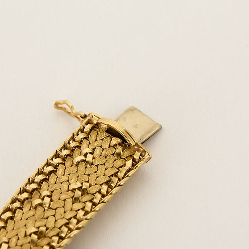 Bracelet Bracelet souple en Or jaune 18k 58 Facettes PON0082