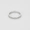 Bague 56 CHANEL - Bague Coco Crush mini modèle en or gris 58 Facettes 58FC17-2