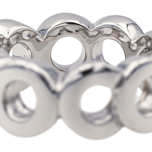 Bague 50 Chanel Bague Coco Or blanc 58 Facettes 3911601RV