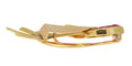 Broche Broche sertie de rubis rétro fabriquée en France 58 Facettes 12005-0030