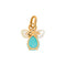 Pendentif Isabelle Langlois Pendentif   Or rose Amazonite, Nacre, Perle rose 58 Facettes 4521849CN