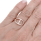 Bague 51 Bague Hermès, "Chaîne d'ancre contour", or rose, diamants. 58 Facettes 34573