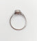 Bague solitaire art deco Platine diamant taille ancienne 0,43 carat (circa 1930)
