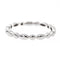 Bague 52 Mauboussin Bague Alliance  Or blanc 58 Facettes 3059432CN