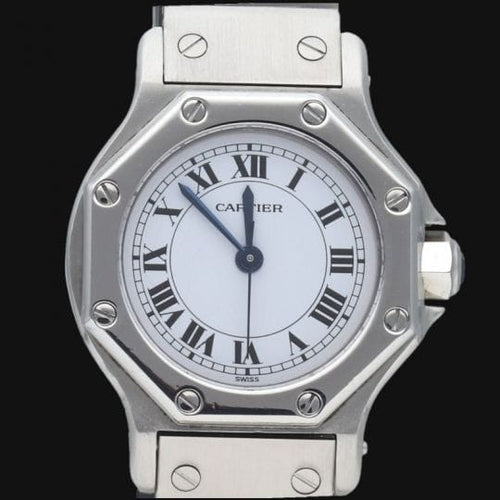 Montre Cartier Montre Santos Ronde 58 Facettes MT44407