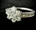 Bague 51.5 Bague or blanc diamants 58 Facettes